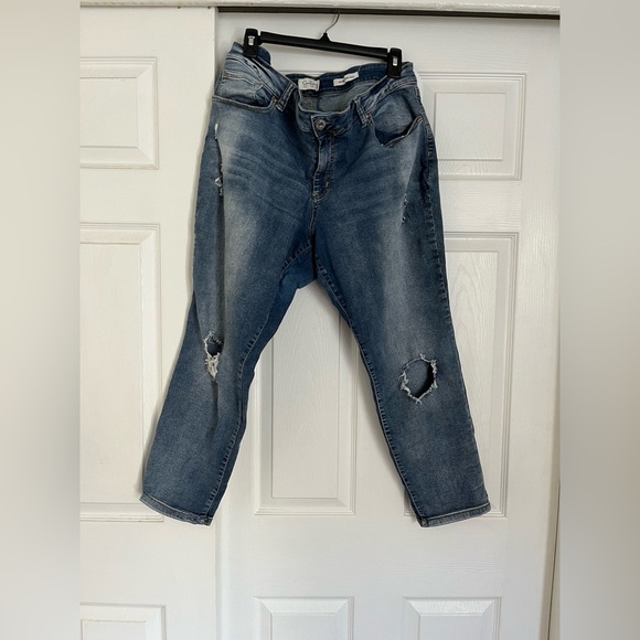 Jessica Simpson Blue Boyfriend Jeans - Picture 1 of 13